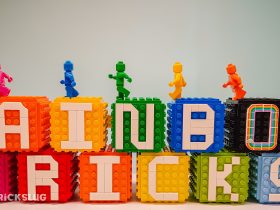 Rainbow bricks lego user group LUG