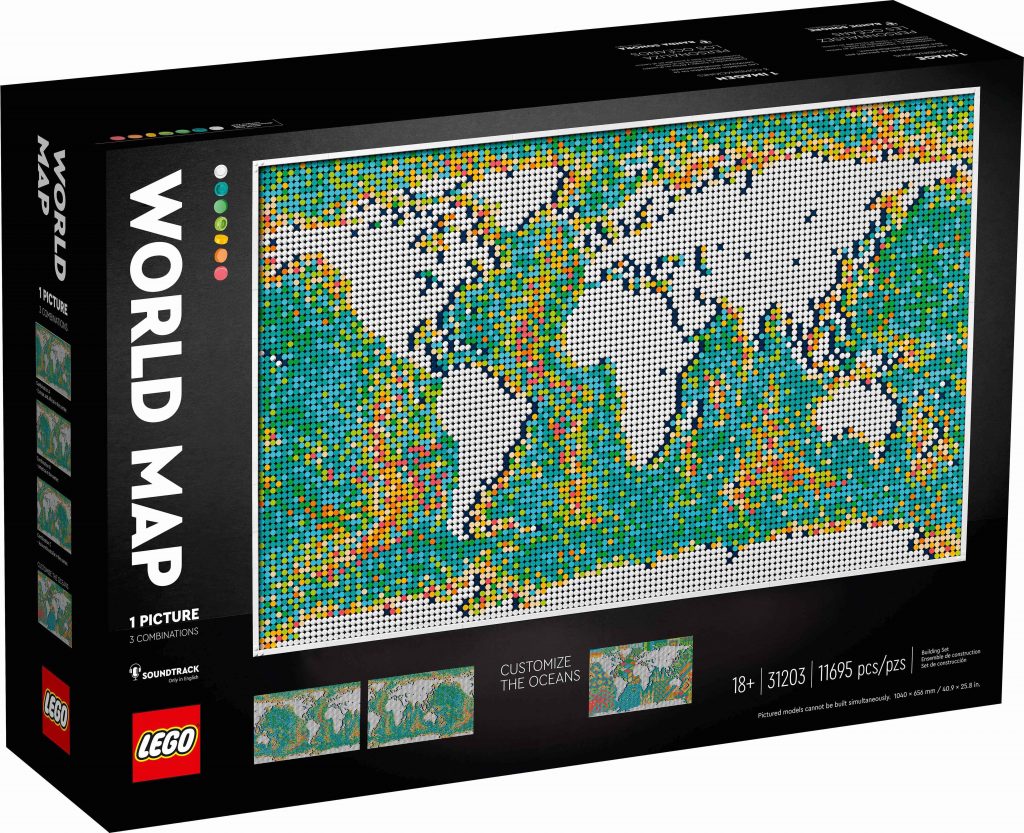 LEGO Art World Map [31203]