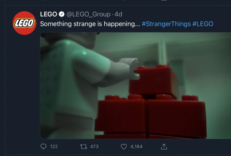 LEGO Stranger Things teaser
