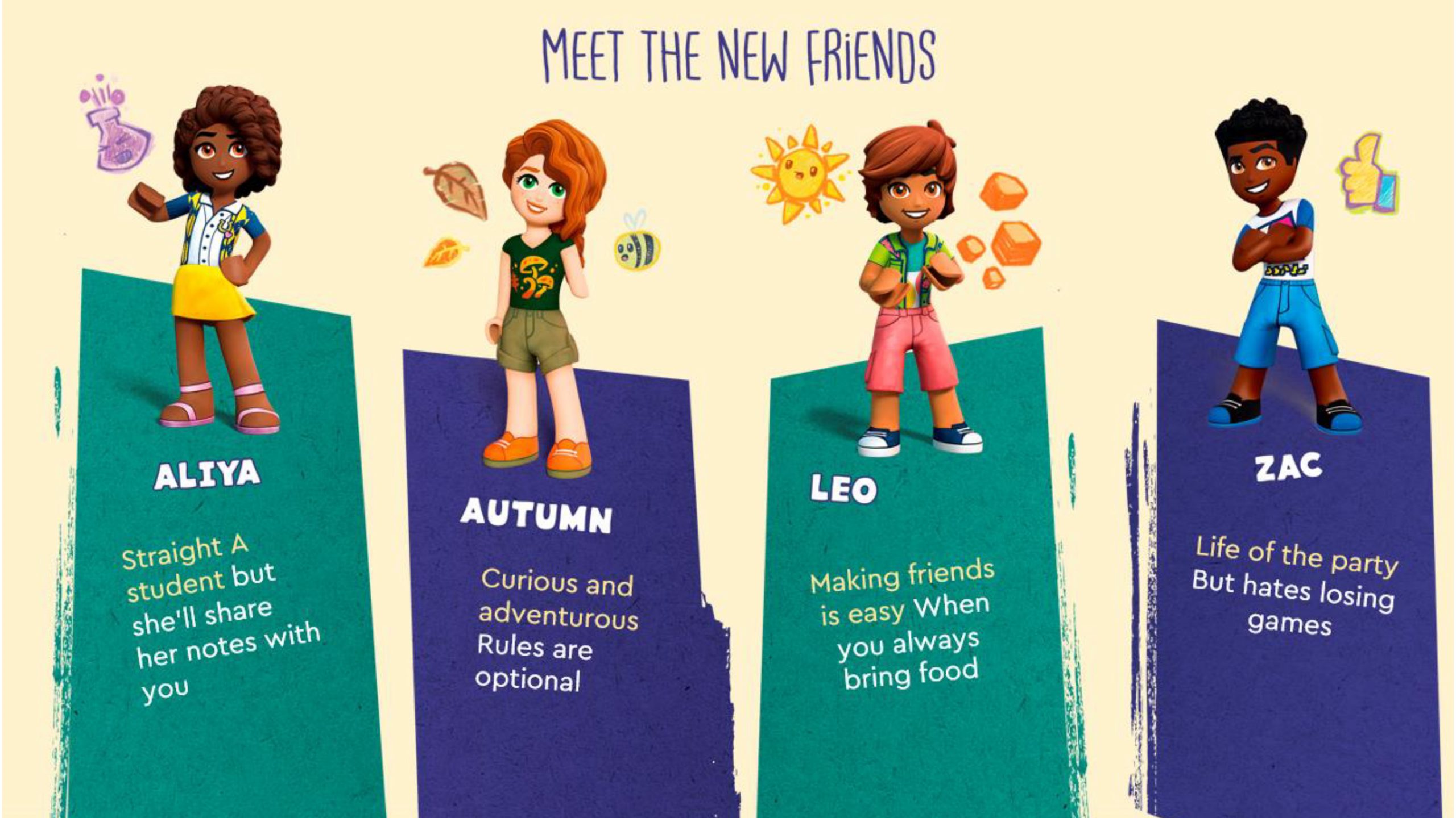 LEGO Friends Character Bios