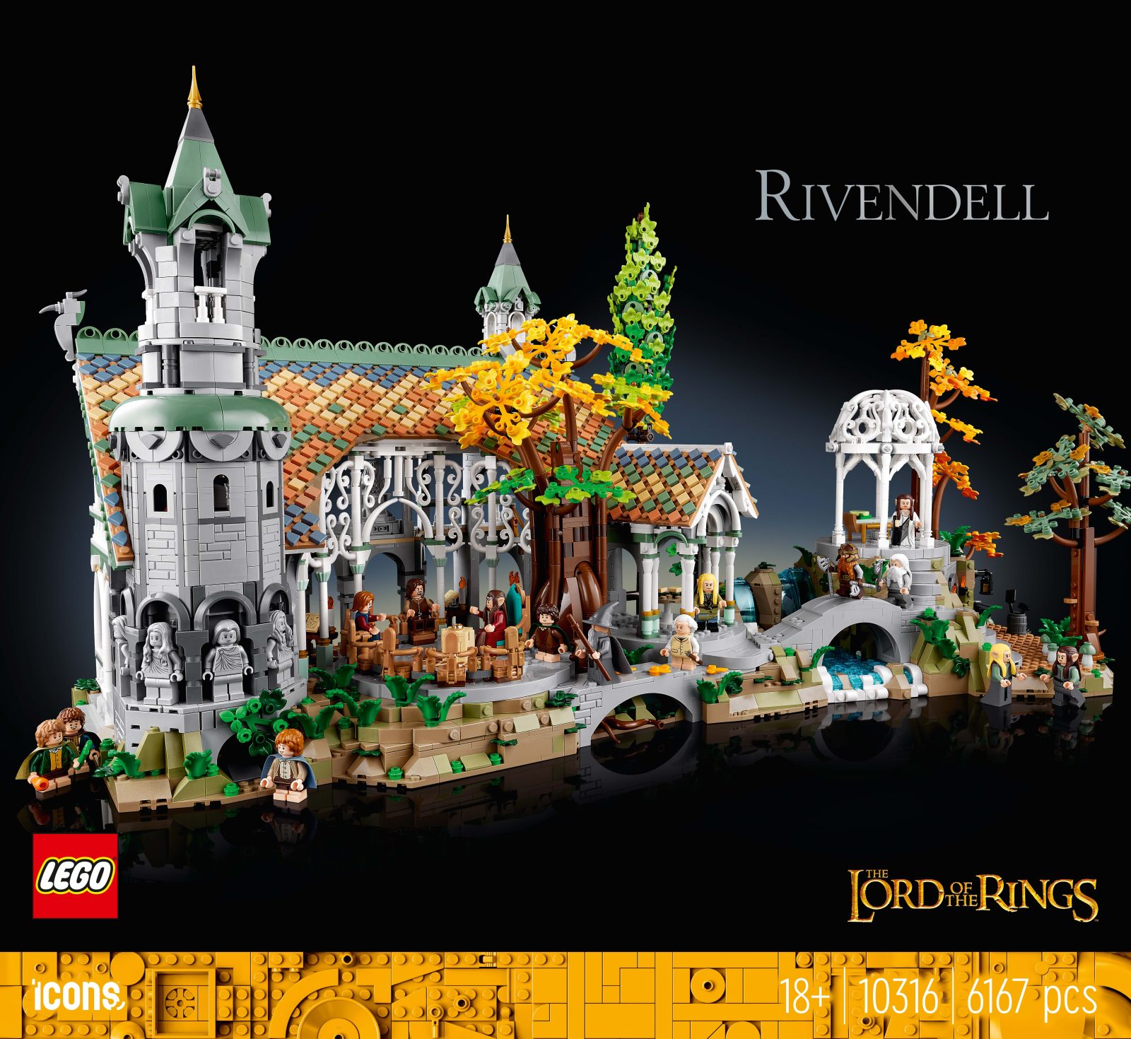 LEGO® ICONS The Lord Of The Rings: Rivendell™