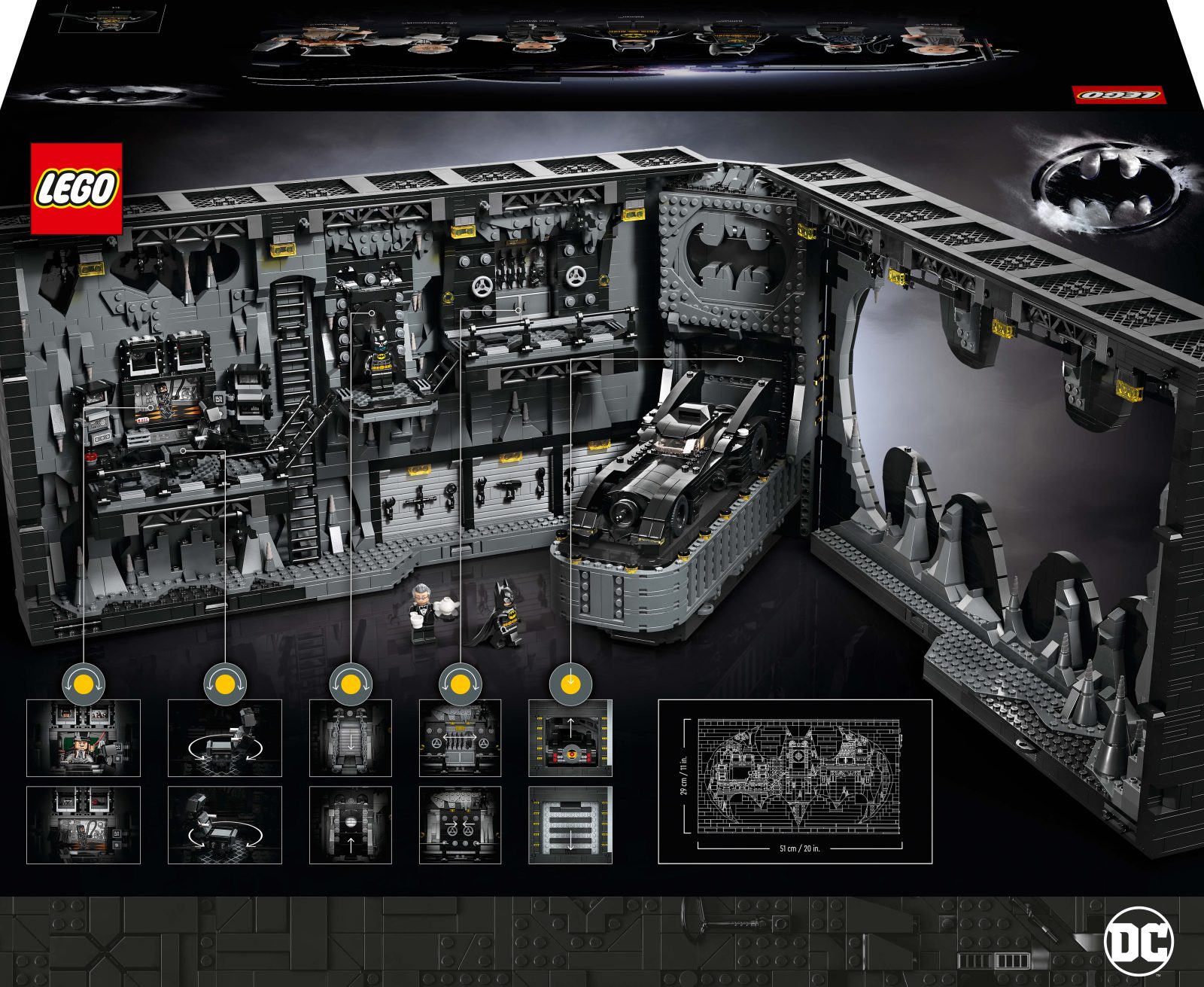LEGO® Batman Returns Batcave Shadowbox [76252]