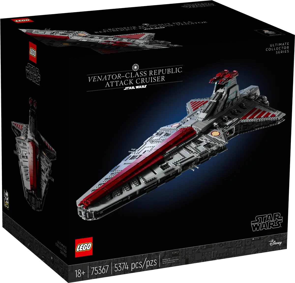 LEGO® UCS Star Wars™ Venator-Class Republic Attack Cruiser [75367]