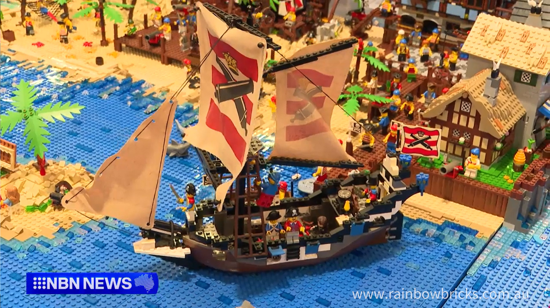 Watch the NBN News coverage of Central Coast Brickfest