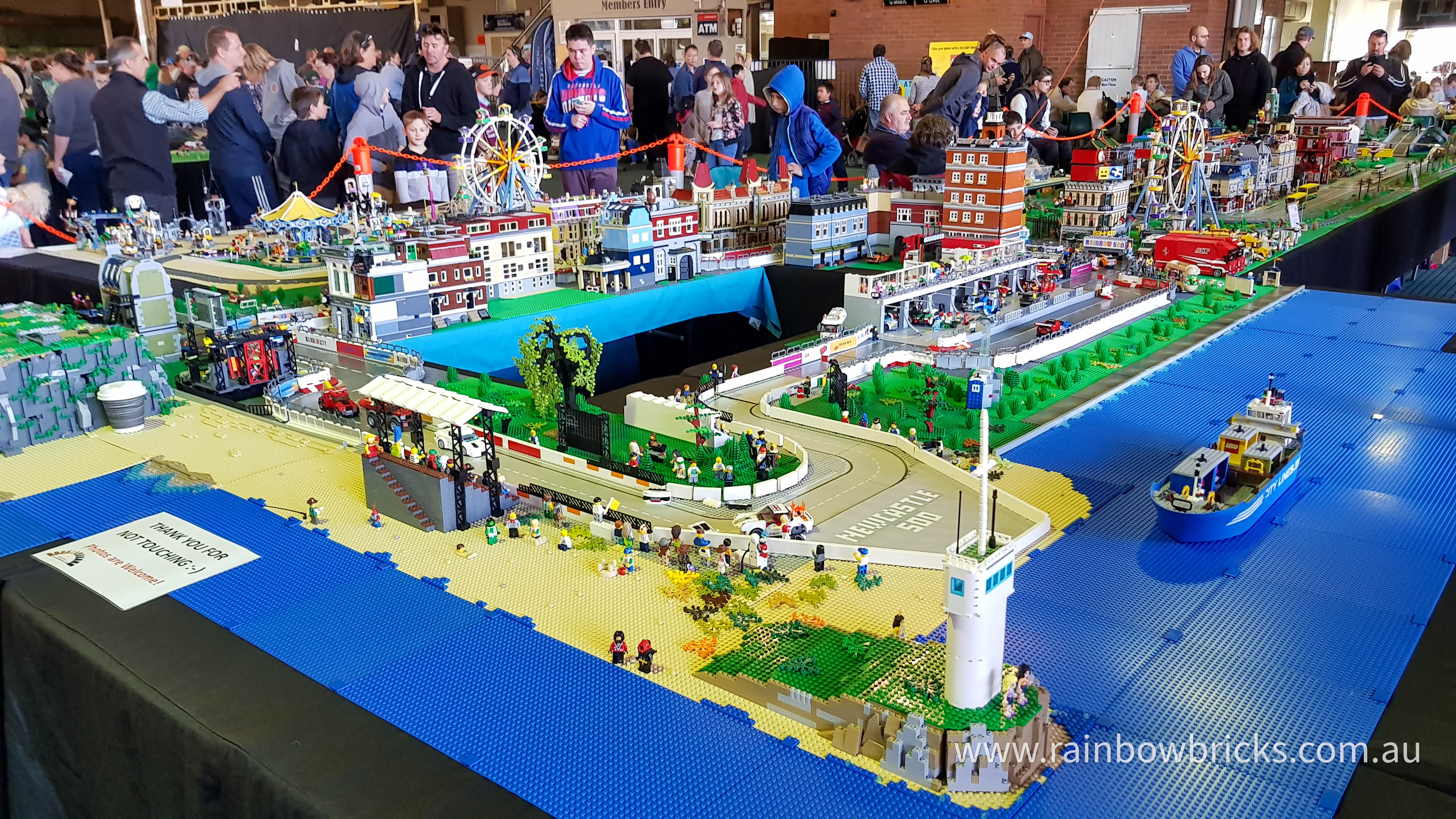 Newcastle Brickfest A LEGO Fan Event LEGO City Newcastle 500 Layout
