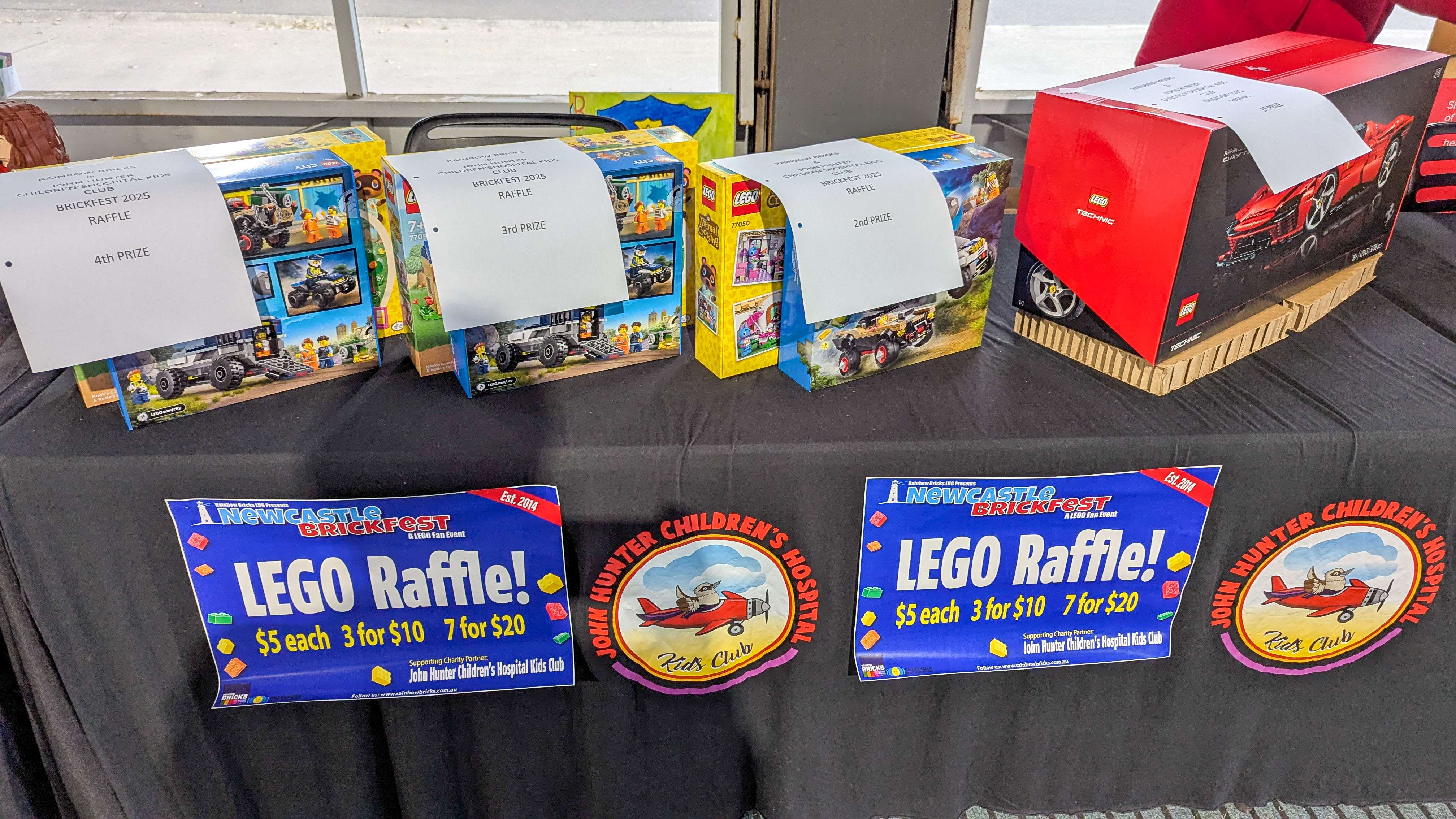 Monster LEGO Raffle Prizes