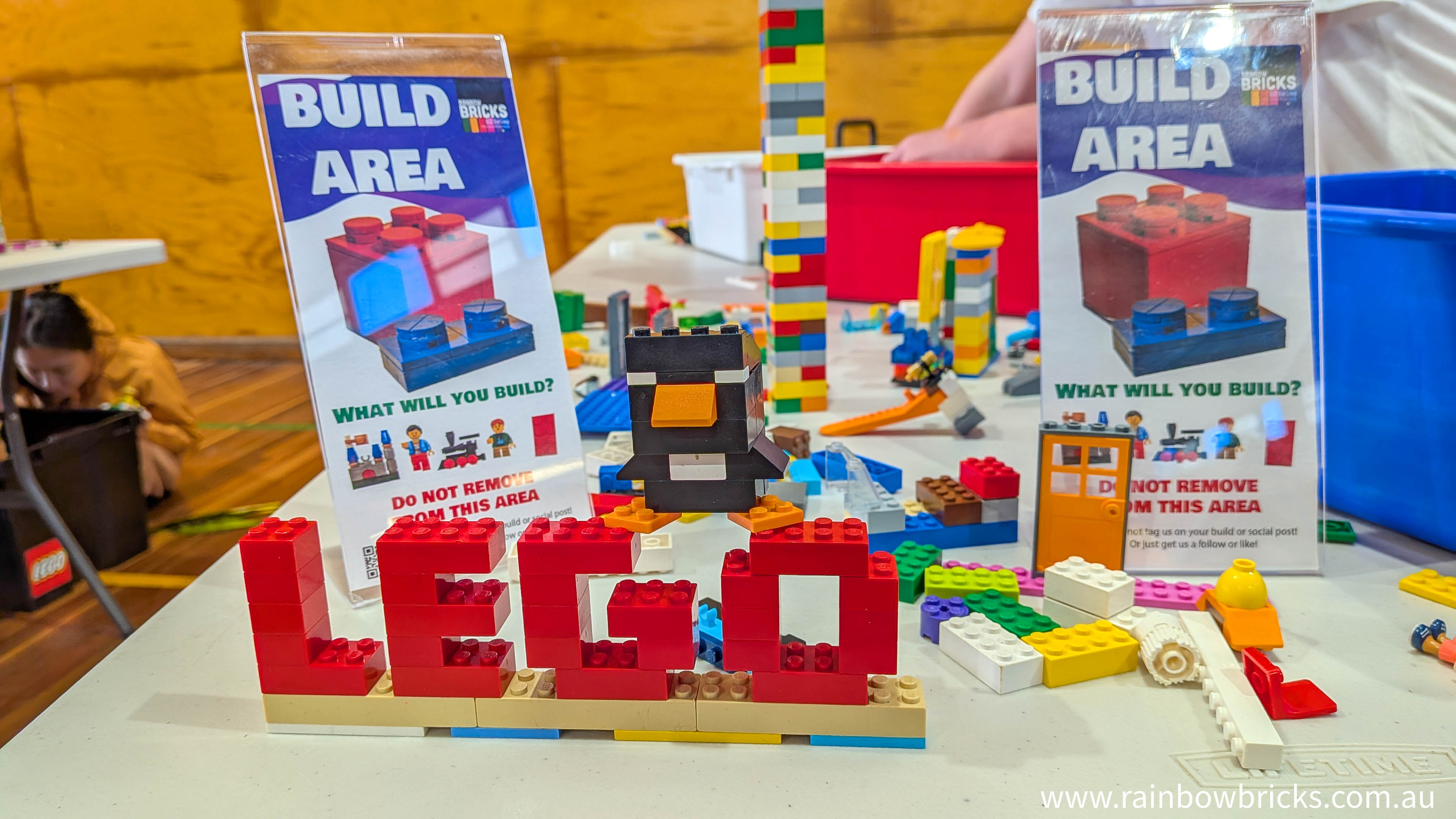 Interactive Build Zone Fun