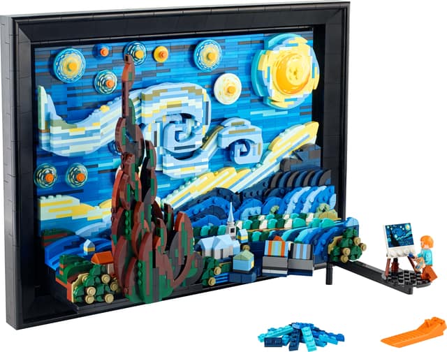 LEGO Vincent van Gogh – The Starry Night set