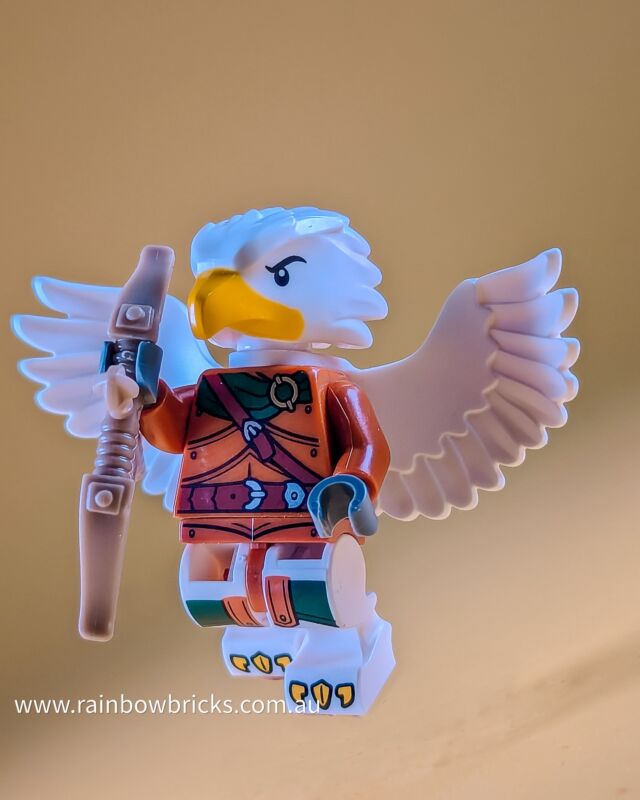 The Aarakocra Ranger is another strong favourite in our opinion. Parts can be used to create custom minifigures as always or just good with the original design.

#RebuildtheWorld 🤩🌈

Follow @rainbowbrickslug for more LEGO content

#rainbowbricks #LEGO #LEGOminifigs
#LEGOminifigures #instaLEGO #LEGOphoto
#LEGOphotography #LEGOfan
#toyphotography #LEGOinstagram #stuckinplastic
#LEGOstagram #brickcentral #LEGOgram
#LEGOmania #afol #bricksinfocus #LEGOfun
#LEGOfans #legocertifiedstores_anz #afolcommunity
#LEGOcommunity #LEGOTalkandSort
#DungeonsAndDragons #CollectibleMinifigures #AarakocraRanger
#Minifigures #DND