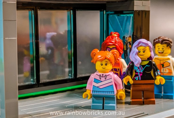 Waiting for the bus to a Rainbow Bricks Brickfest LEGO® Fan Event