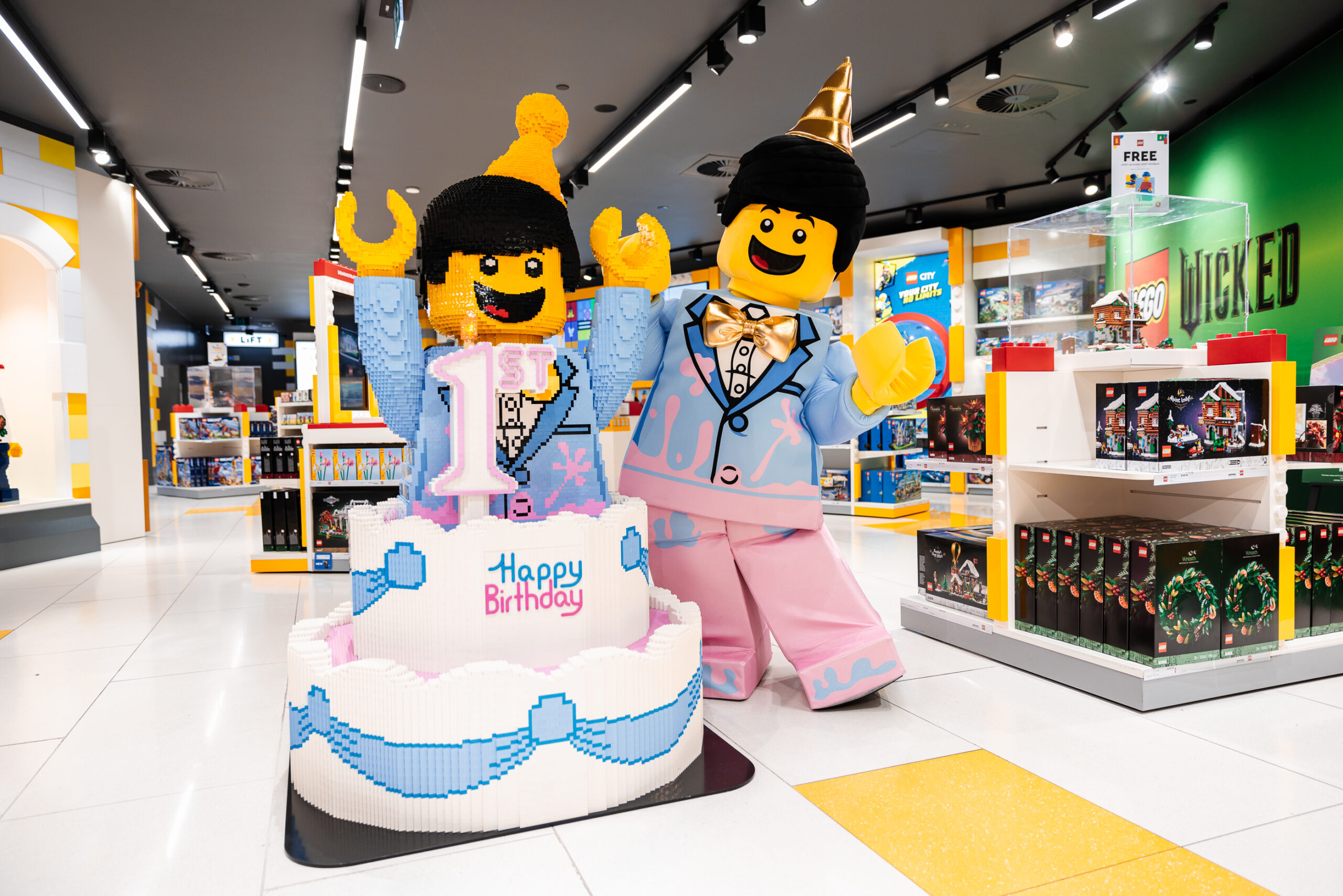 World's BIGGEST LEGO Store turns One!