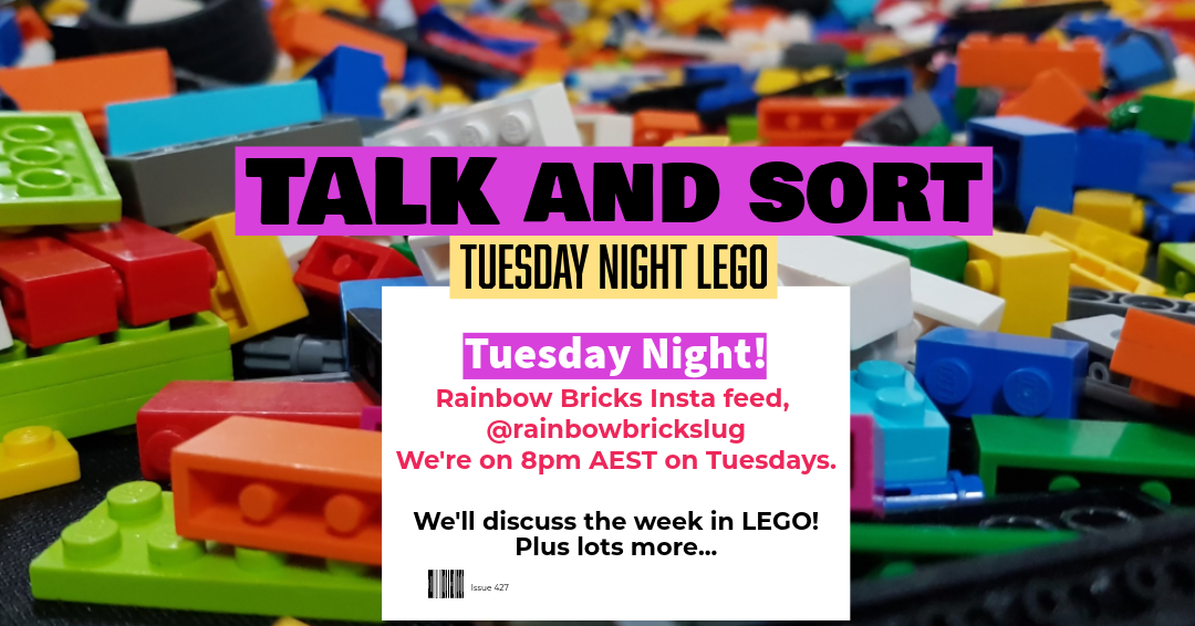 Rainbow Bricks' Talk and Sort: Tuesday Night LEGO