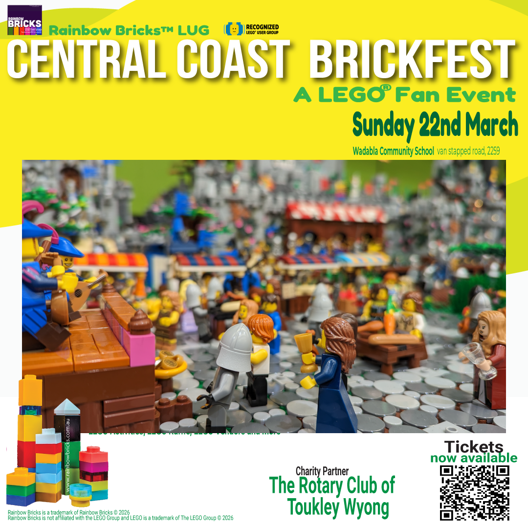Central Coast Brickfest A LEGO Fan Event 2026