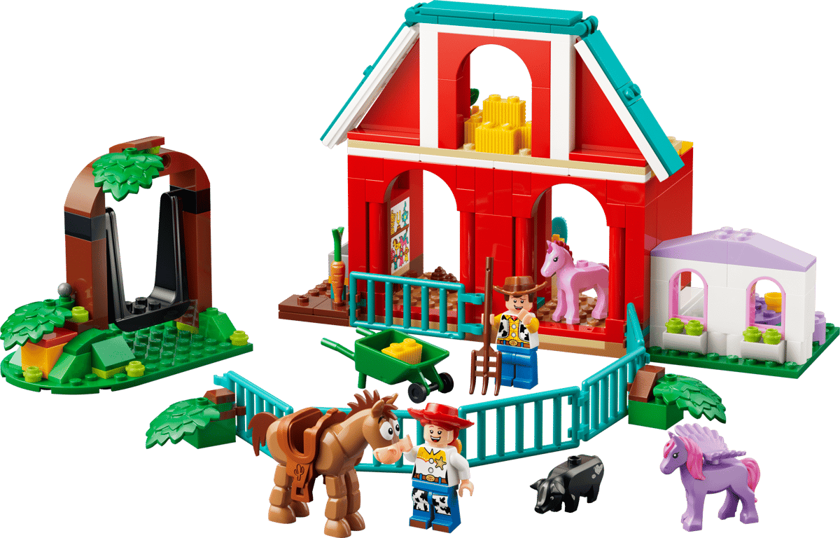 Blaze's Horse Ranch [43304] - Rainbow Bricks™ LUG
