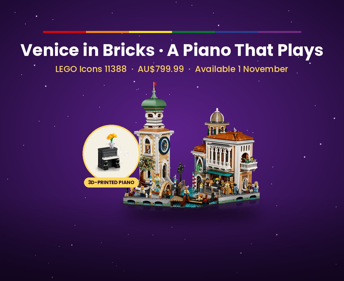 LEGO Icons 11388 Venetian Neighbourhood