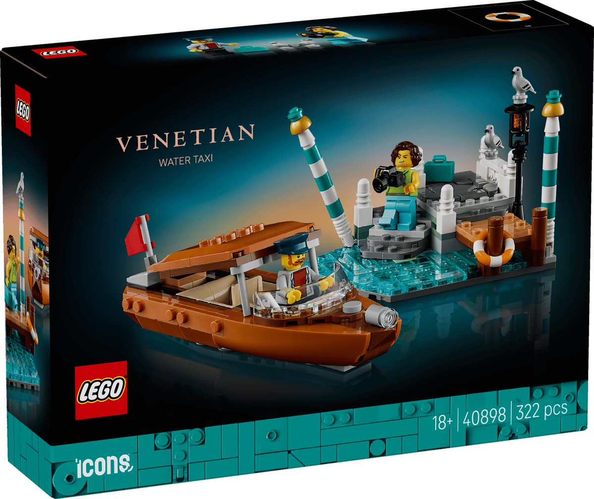 LEGO 40898 Venetian Water Taxi box front