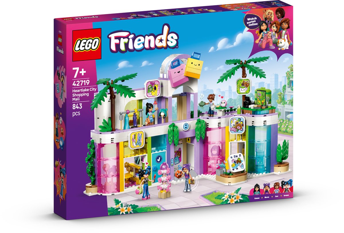 LEGO Friends 42719 Heartlake City Shopping Mall box art