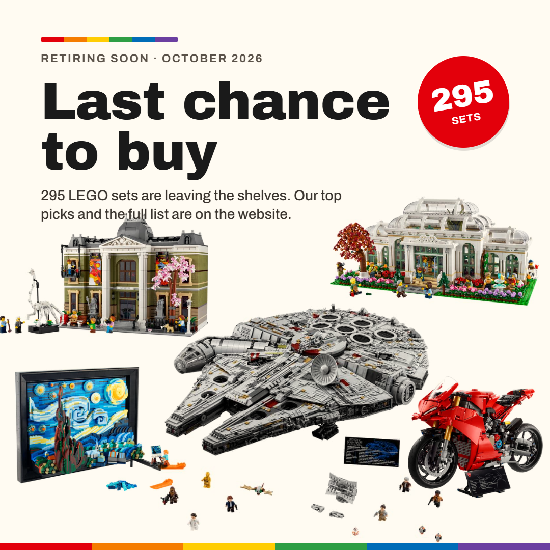 Last chance to buy: LEGO sets retiring soon