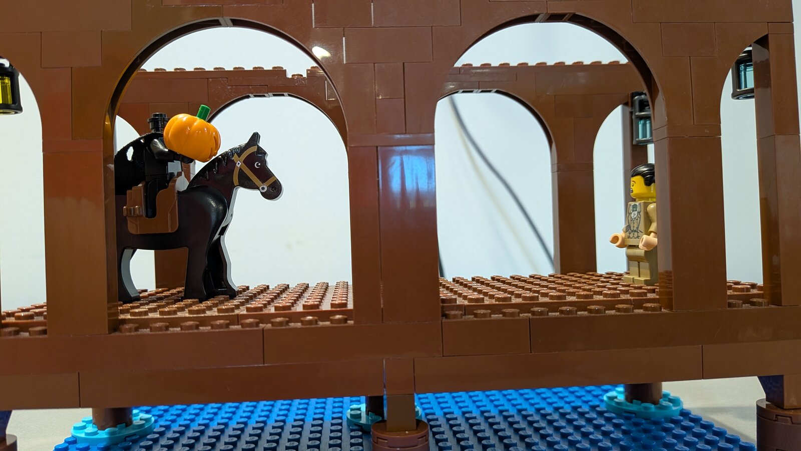 Alison's Sleepy Hollow LEGO Halloween build