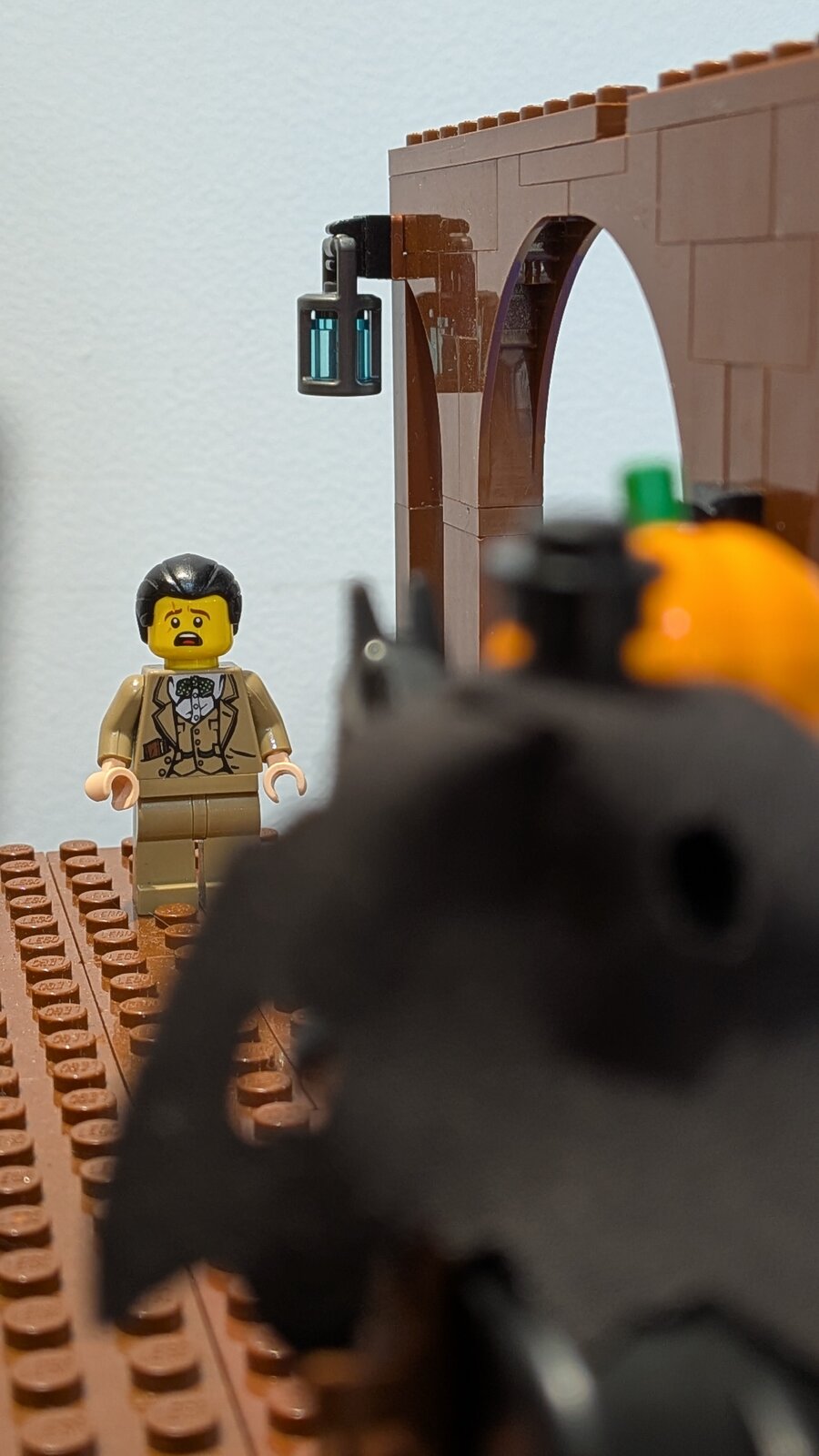 Another view of Alison's Sleepy Hollow LEGO build