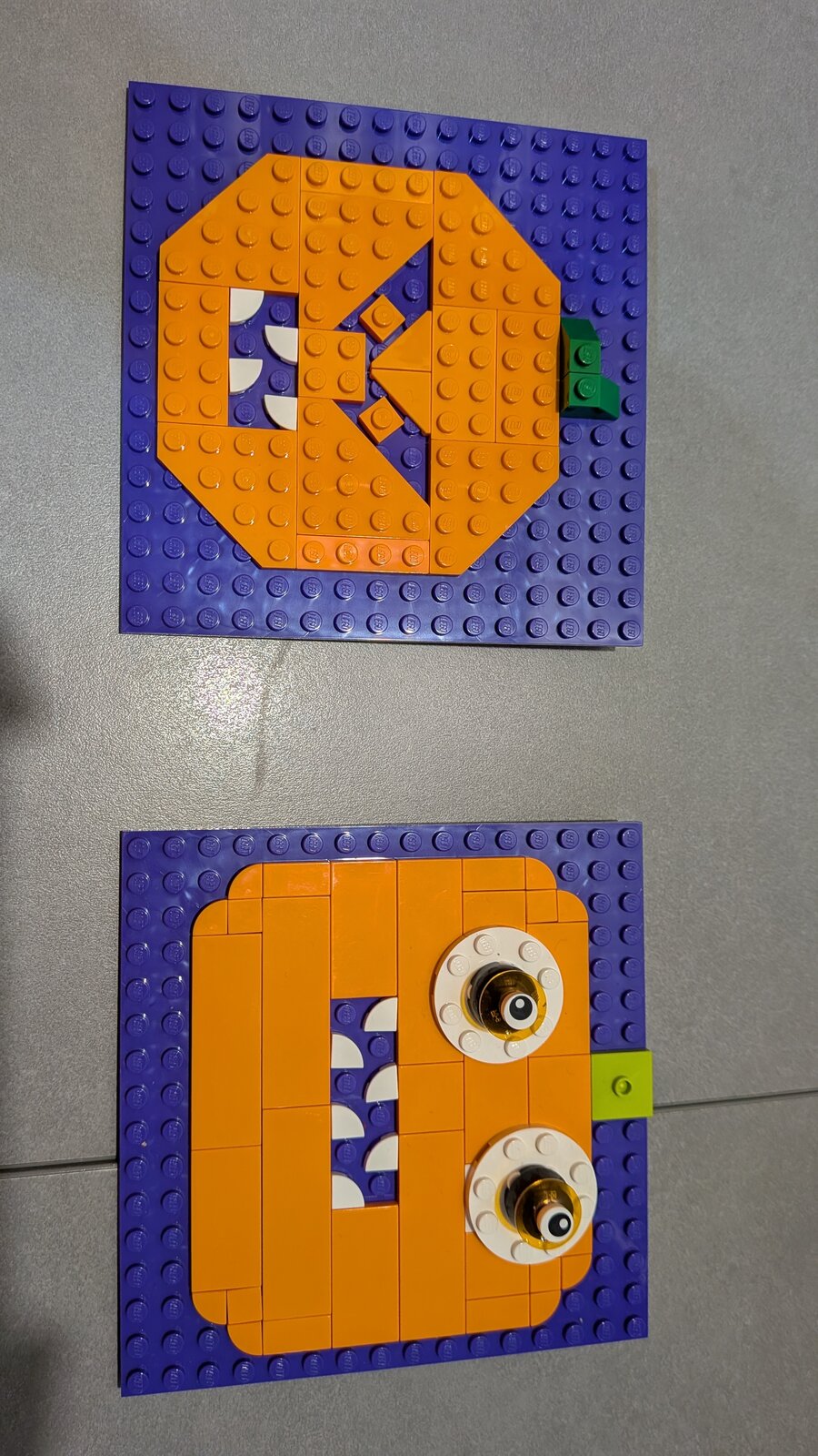 Angela's Halloween LEGO build