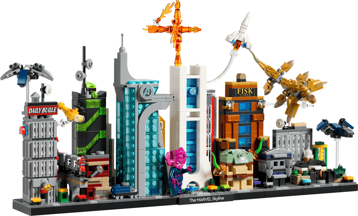The Marvel Skyline (67006): A Whole Marvel City in Microscale