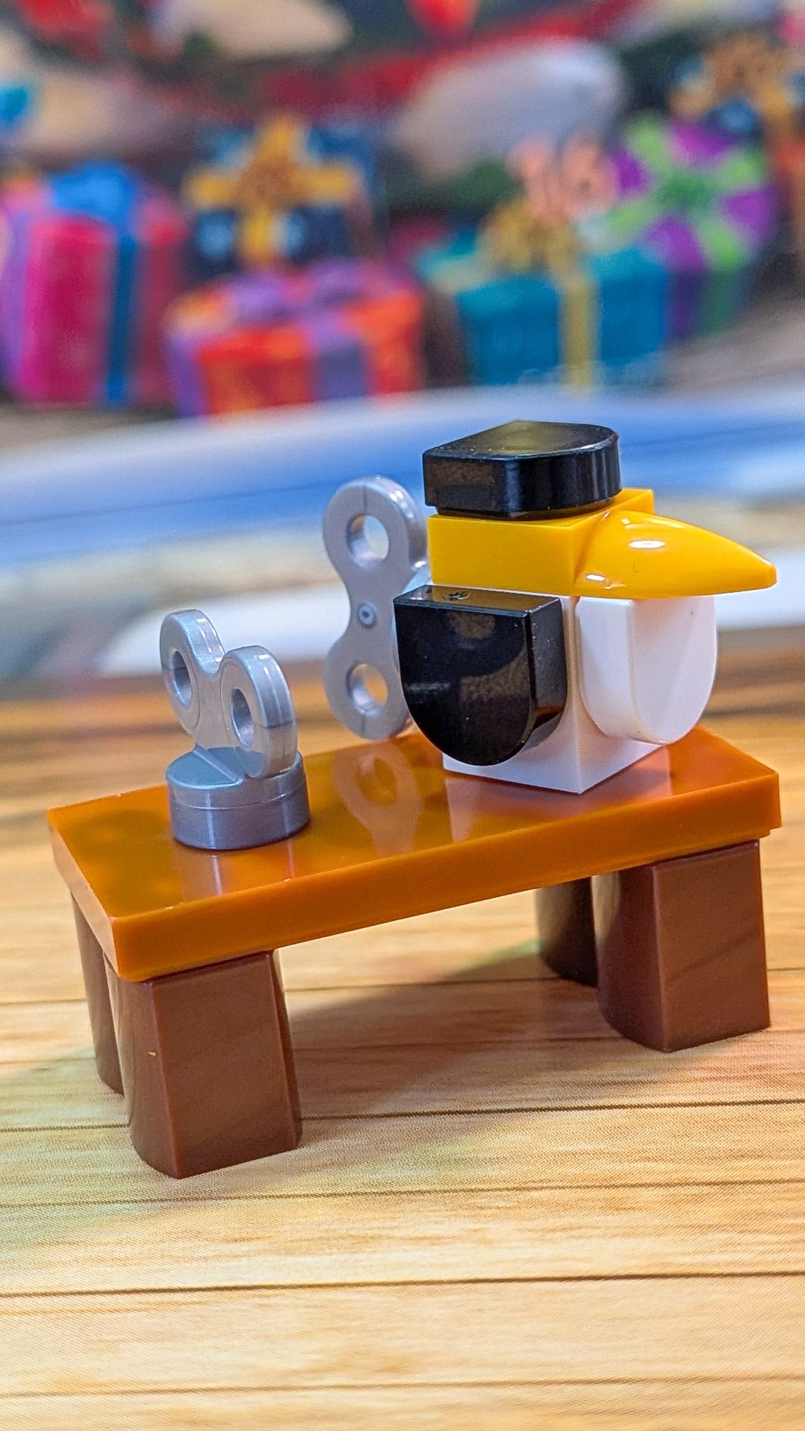 LEGO City Advent Calendar 2026 Day 3: finished Toy Penguin on Workbench