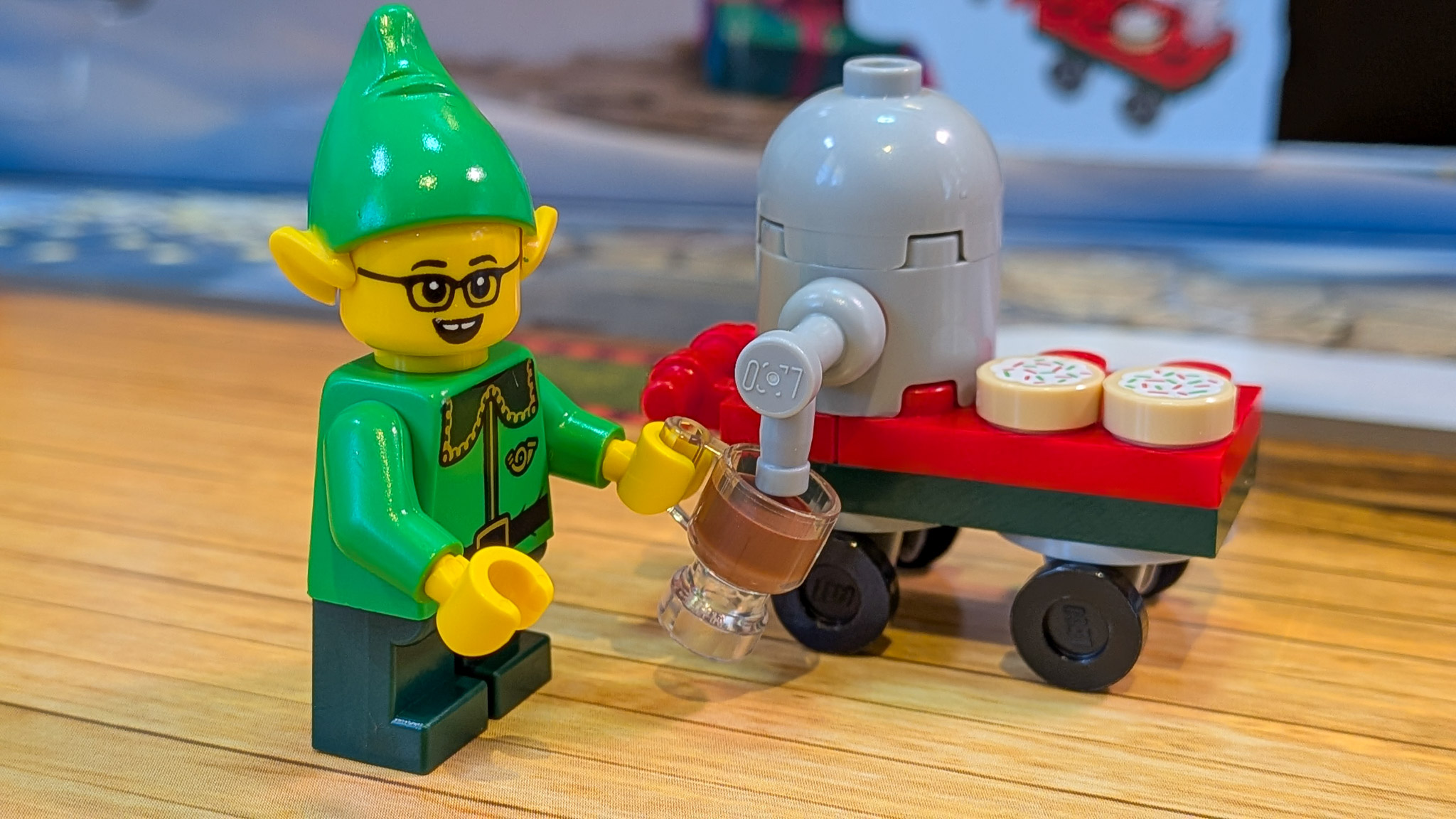 LEGO City Advent Calendar 2026 Day 16: finished Drink Cart