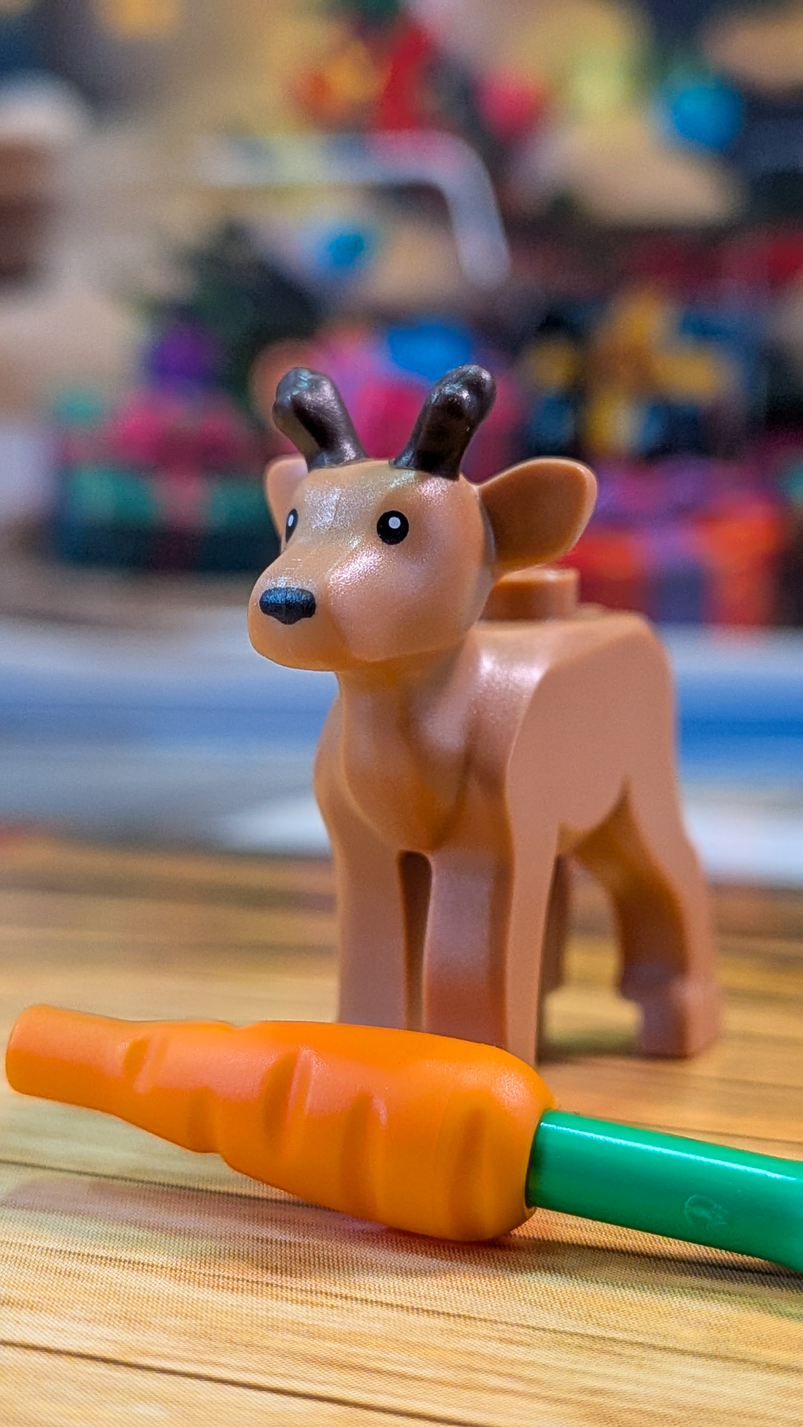 LEGO City Advent Calendar 2026 Day 19: finished Reindeer Calf and Carrot