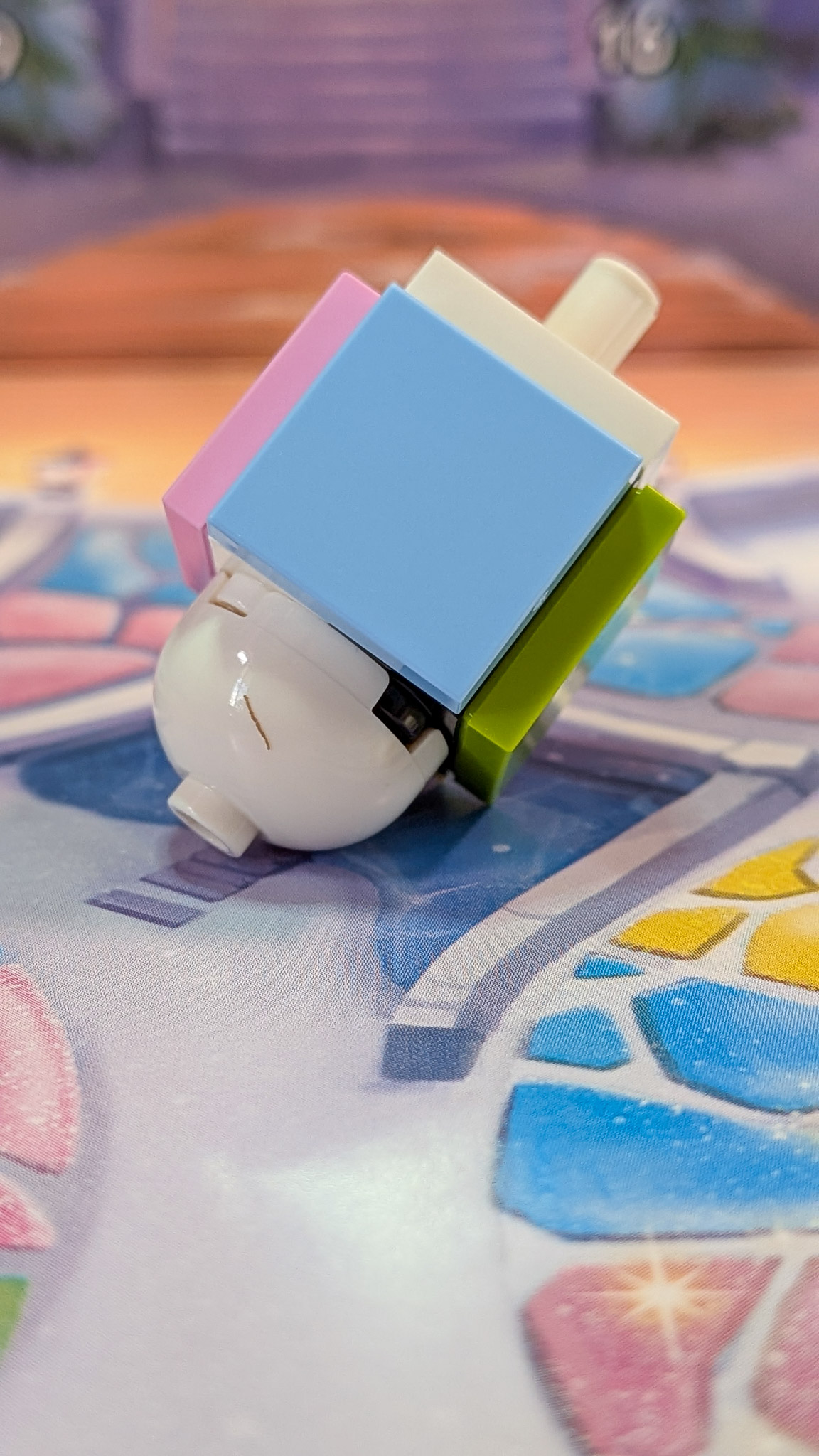 LEGO Disney Princess Advent Calendar 2026 Day 5: finished Toy Top / Dreidel