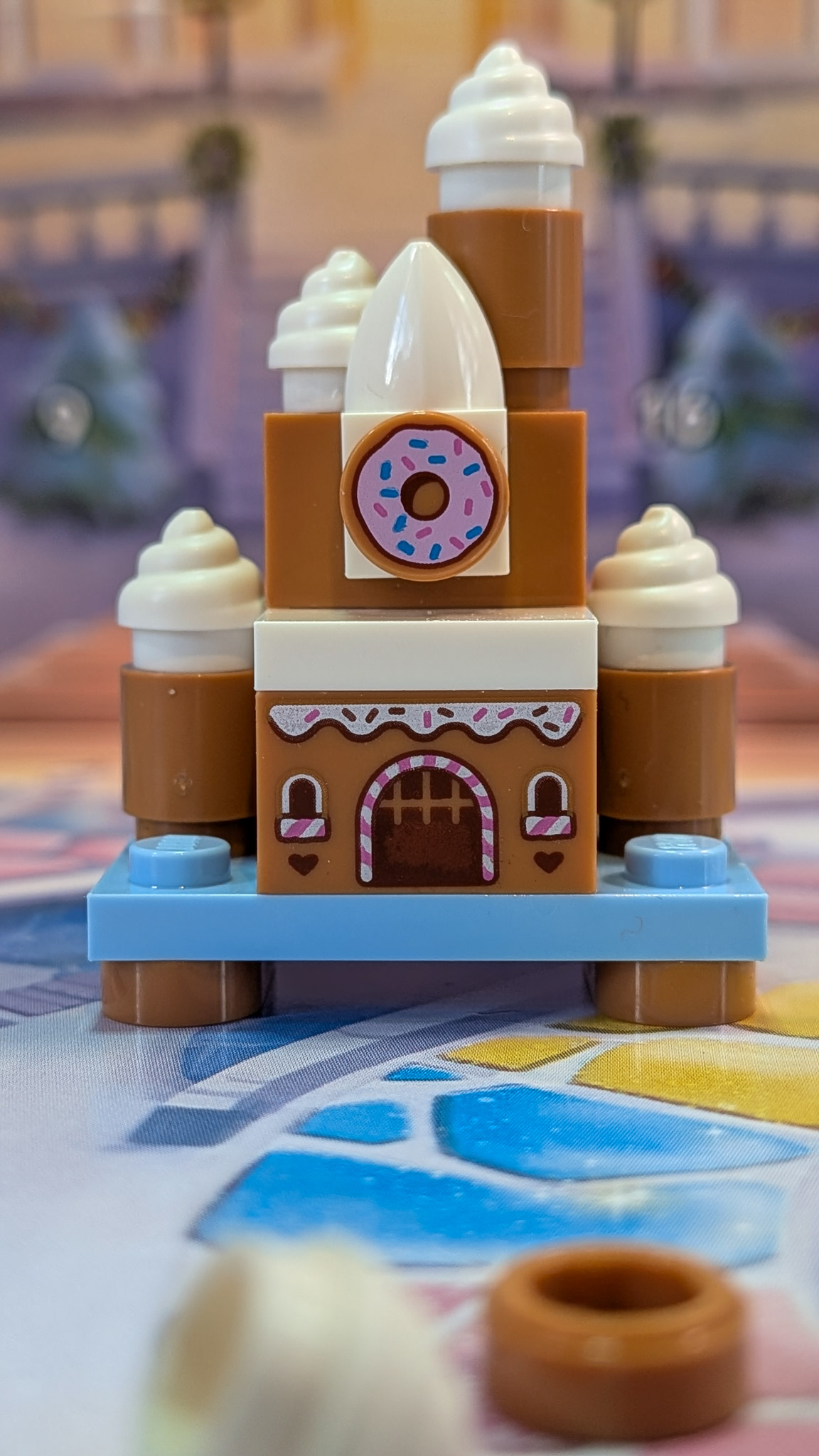 LEGO Disney Princess Advent Calendar 2026 Day 6: finished Gingerbread Castle