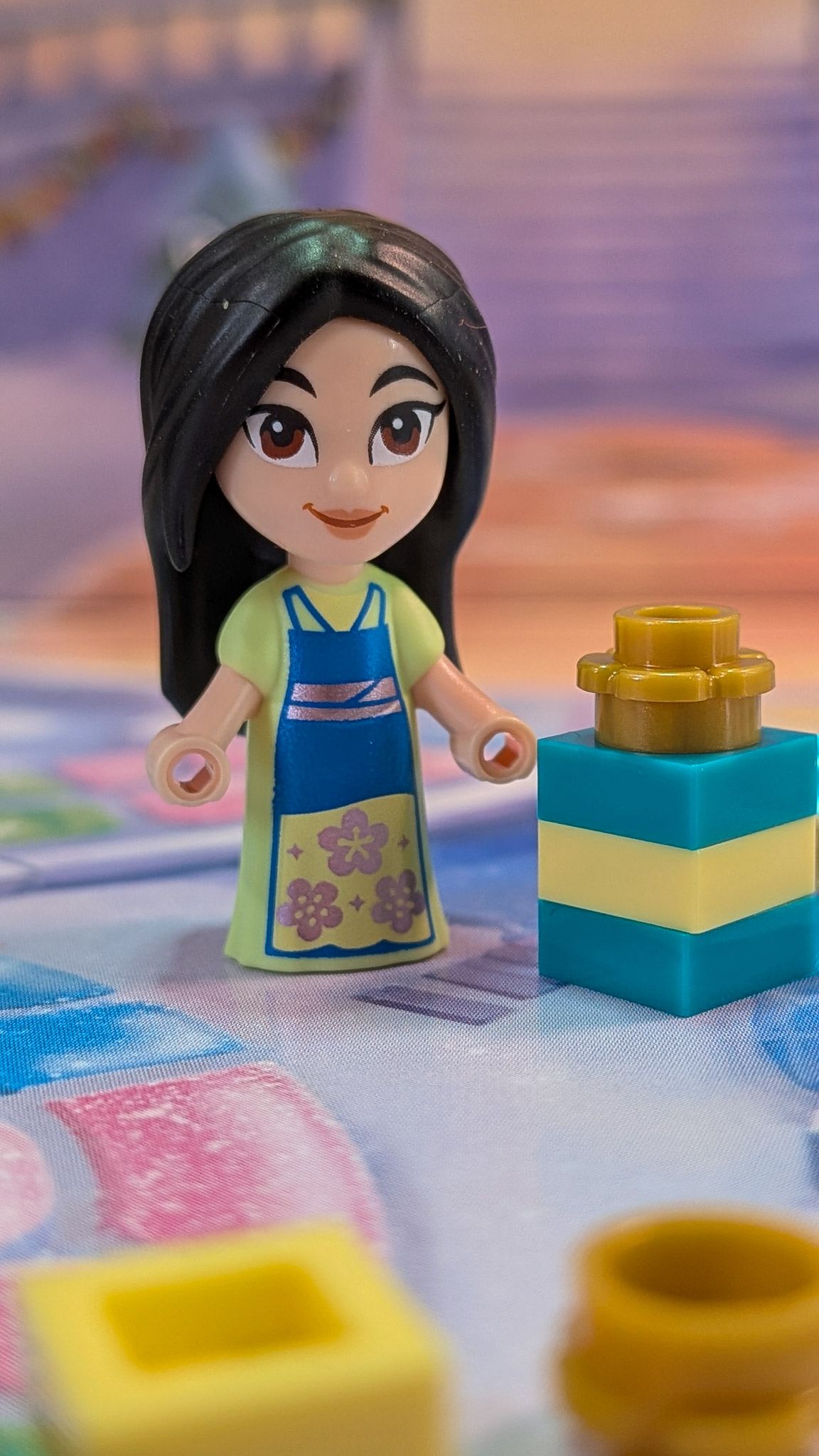 LEGO Disney Princess Advent Calendar 2026 Day 7: finished Mulan and Present