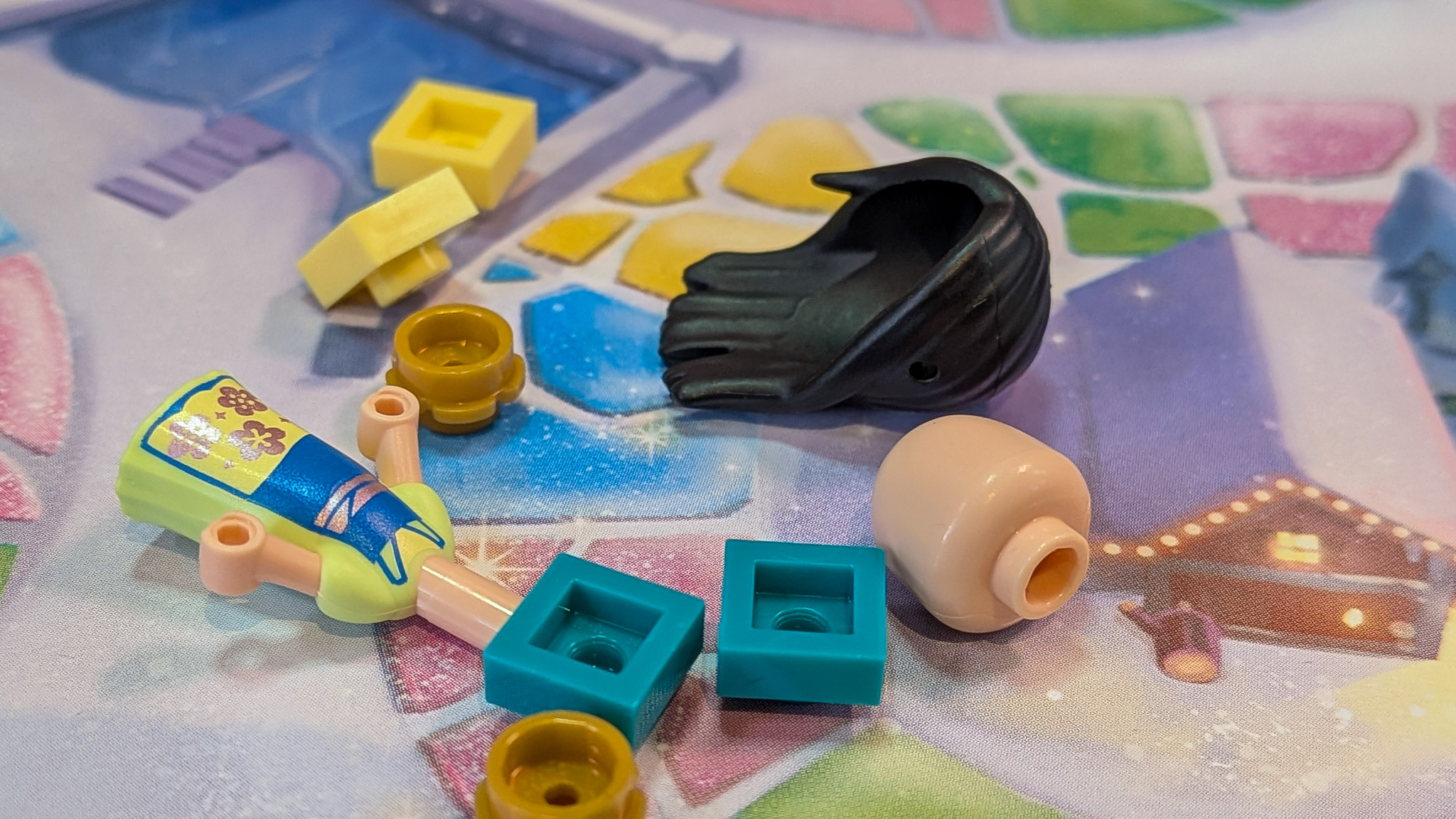 LEGO Disney Princess Advent Calendar 2026 Day 7: loose pieces