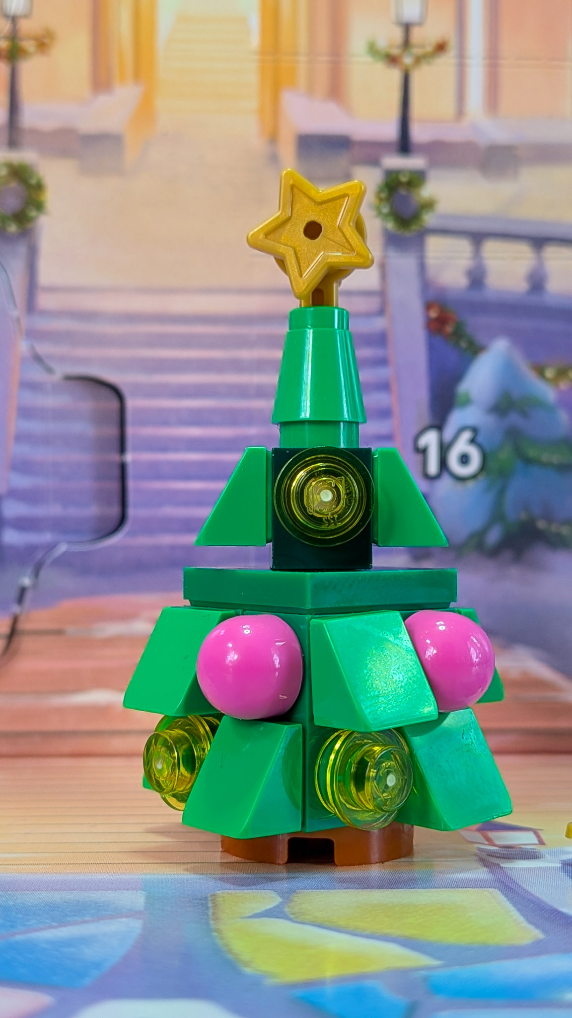 LEGO Disney Princess Advent Calendar 2026 Day 12: finished Christmas Tree