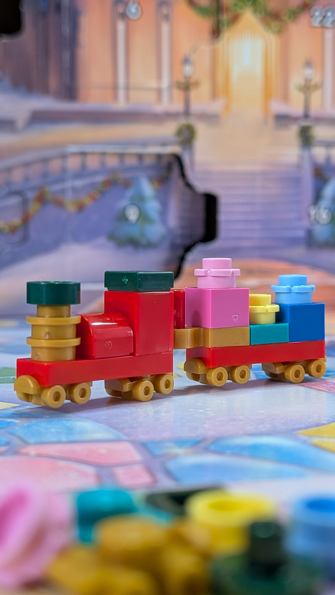 LEGO Disney Princess Advent Calendar 2026 Day 19: finished Toy Train