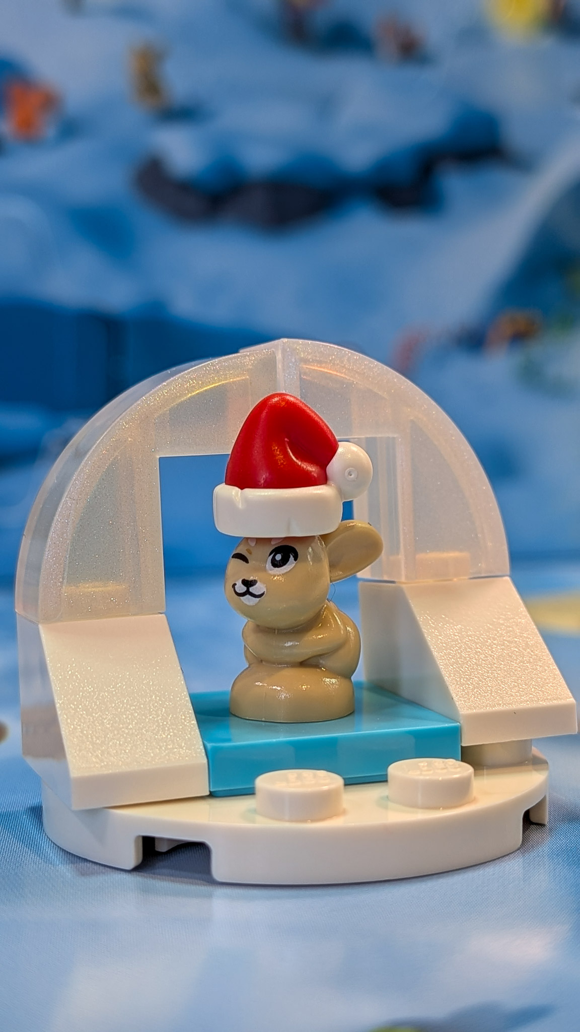 LEGO Friends Advent Calendar 2026 Day 16: finished Ice Arch Stand with White Sides