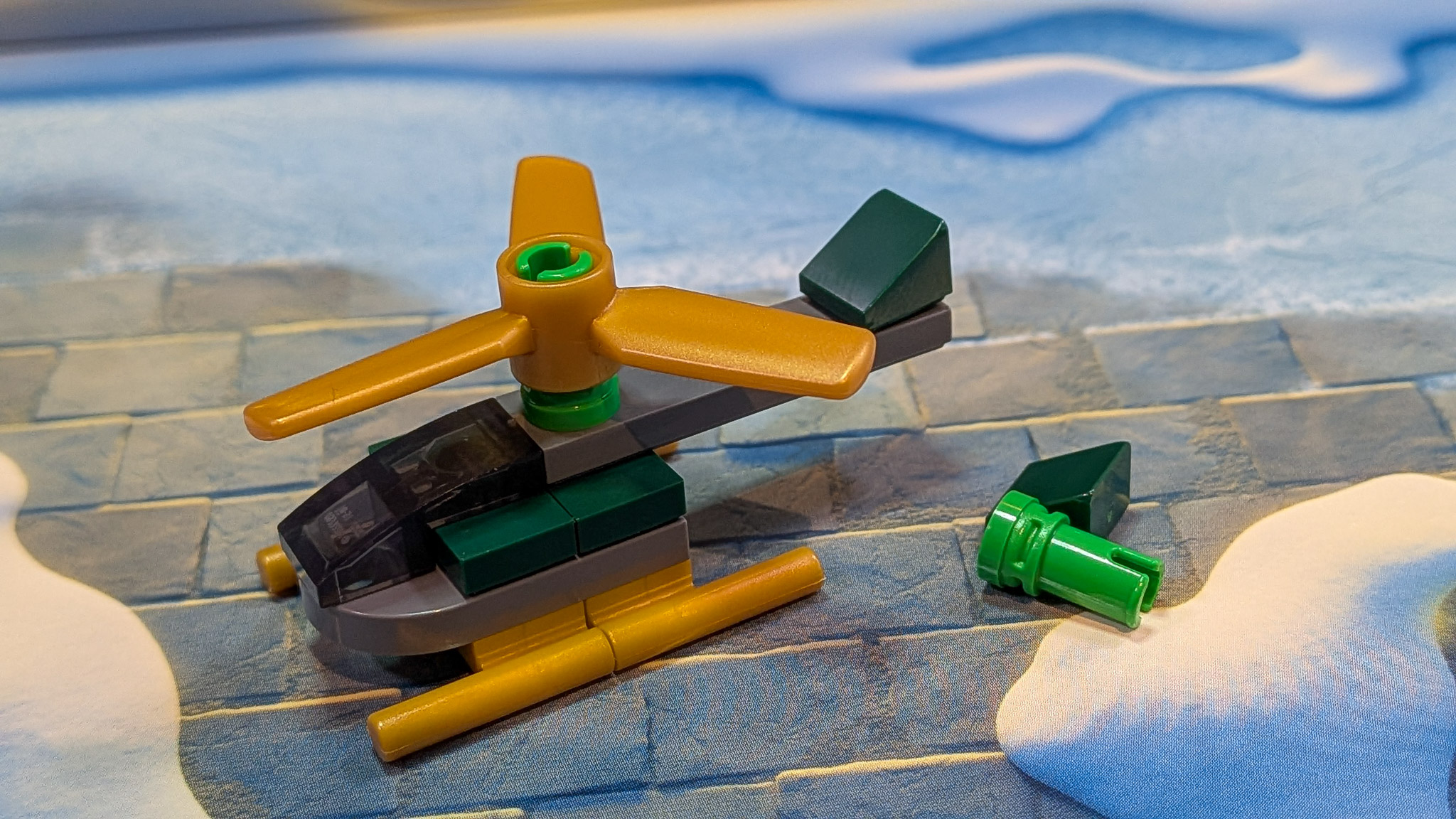 LEGO Marvel Advent Calendar 2026 Day 4: finished Dr. Doom Helicopter