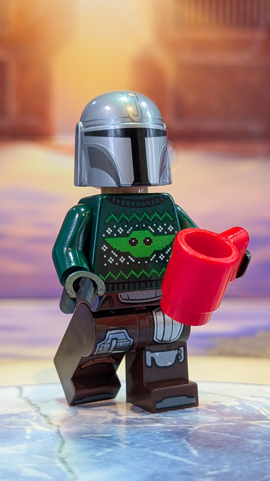 LEGO Star Wars Advent Calendar 2026 Day 1: finished Holiday The Mandalorian