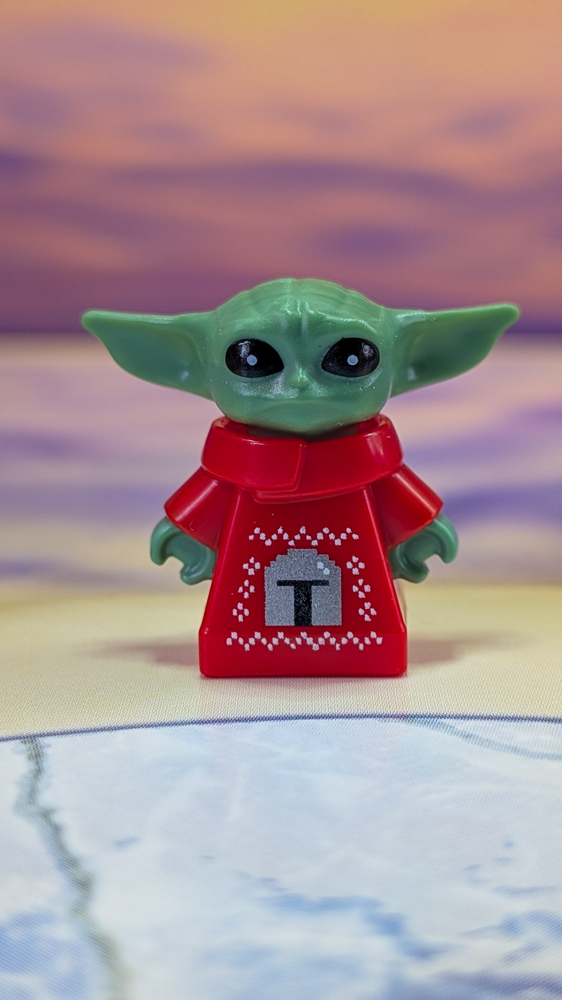 LEGO Star Wars Advent Calendar 2026 Day 3: finished Holiday Grogu