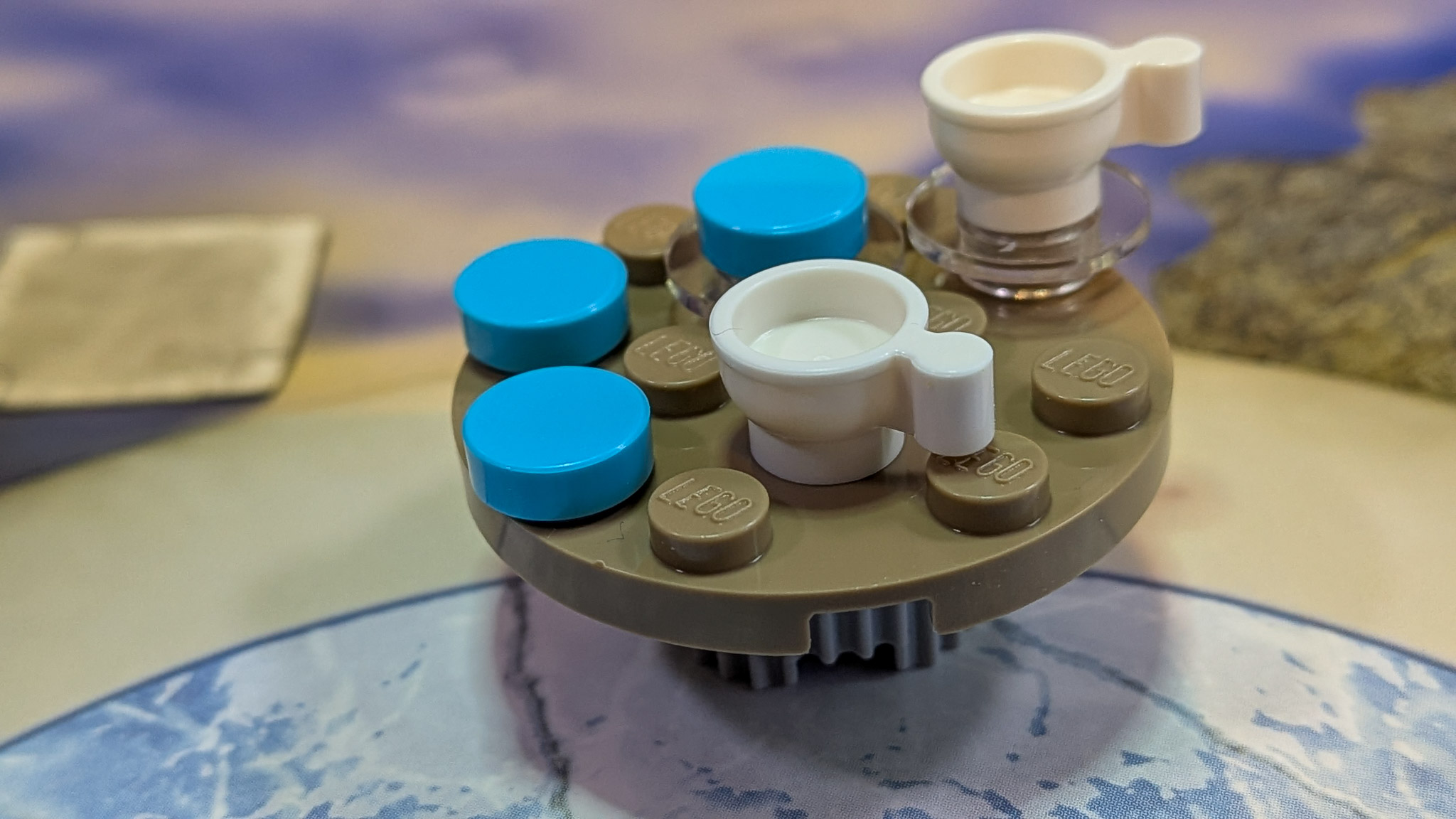 LEGO Star Wars Advent Calendar 2026 Day 8: finished Table with Cookies and Cup